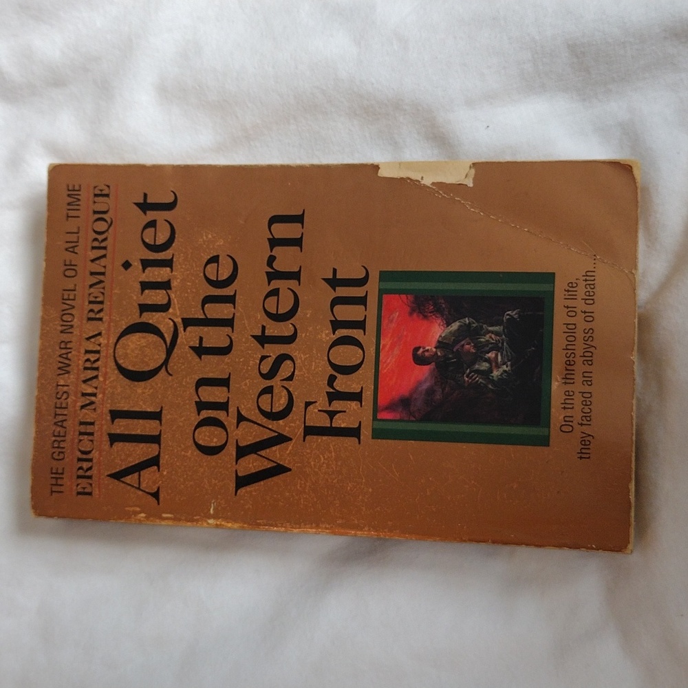 Vintage All Quiet on the Western Front by Erich Maria Remarque